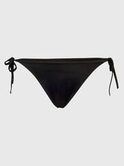 Tommy Hilfiger bikini kelnaitės moterims Signature Side Tie 545664387, juodos kaina ir informacija | Maudymosi kostiumėliai | pigu.lt