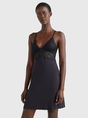 Ночная сорочка TOMMY HILFIGER Ultra Soft Lace Black UW0UW03971BDS цена и информация | Женские пижамы, ночнушки | pigu.lt