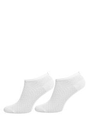 Kojinės moterims Tommy Hilfiger, baltos, 2 poros kaina ir informacija | Moteriškos kojinės | pigu.lt