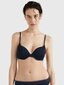 Tommy Hilfiger liemenėlė moterims Signature Tape Padded Push-Up 545665580, juoda цена и информация | Liemenėlės | pigu.lt