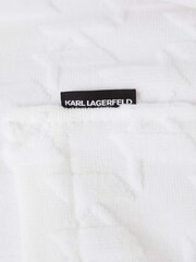 Халат KARL LAGERFELD Monogram White 230W2180 545009819 цена и информация | Женские халаты | pigu.lt