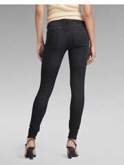 Джинсы G-STAR 3301 Skinny Wmn 30' Black цена и информация | Женские джинсы | pigu.lt