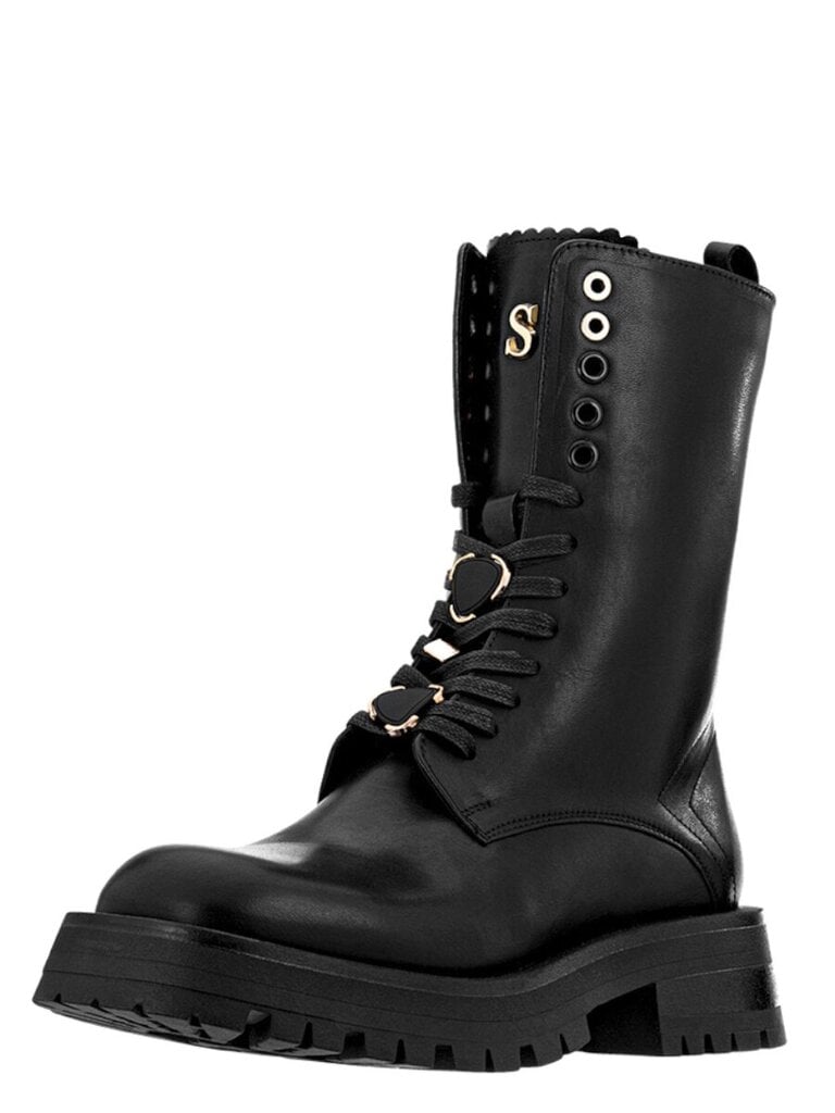 Auliniai batai moterims Helena Sorreti 573266718, juodi kaina ir informacija | Aulinukai, ilgaauliai batai moterims | pigu.lt