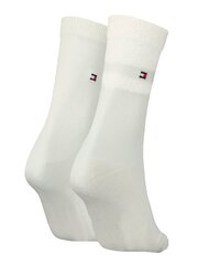 Носки женские Tommy Hilfiger, белые, 2 шт. цена и информация | Женские носки | pigu.lt