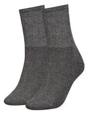 Kojinės moterims Calvin Clein, pilkos, 2 poros kaina ir informacija | Moteriškos kojinės | pigu.lt
