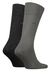 Kojinės vyrams Calvin Clein, pilkos, 2 poros kaina ir informacija | Vyriškos kojinės | pigu.lt