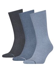 Calvin Klein kojinės vyrams 701218725-004, mėlynos, 3 poros kaina ir informacija | Vyriškos kojinės | pigu.lt