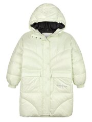 Calvin Klein куртка для девочек IG0IG02238LCE, зеленая цена и информация | Куртки, пальто для девочек | pigu.lt