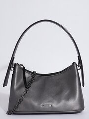 Сумка CALVIN KLEIN Ck Natural Shoulder Bag-Gunmetal K60K611313PCS 545010499 цена и информация | Женские сумки | pigu.lt