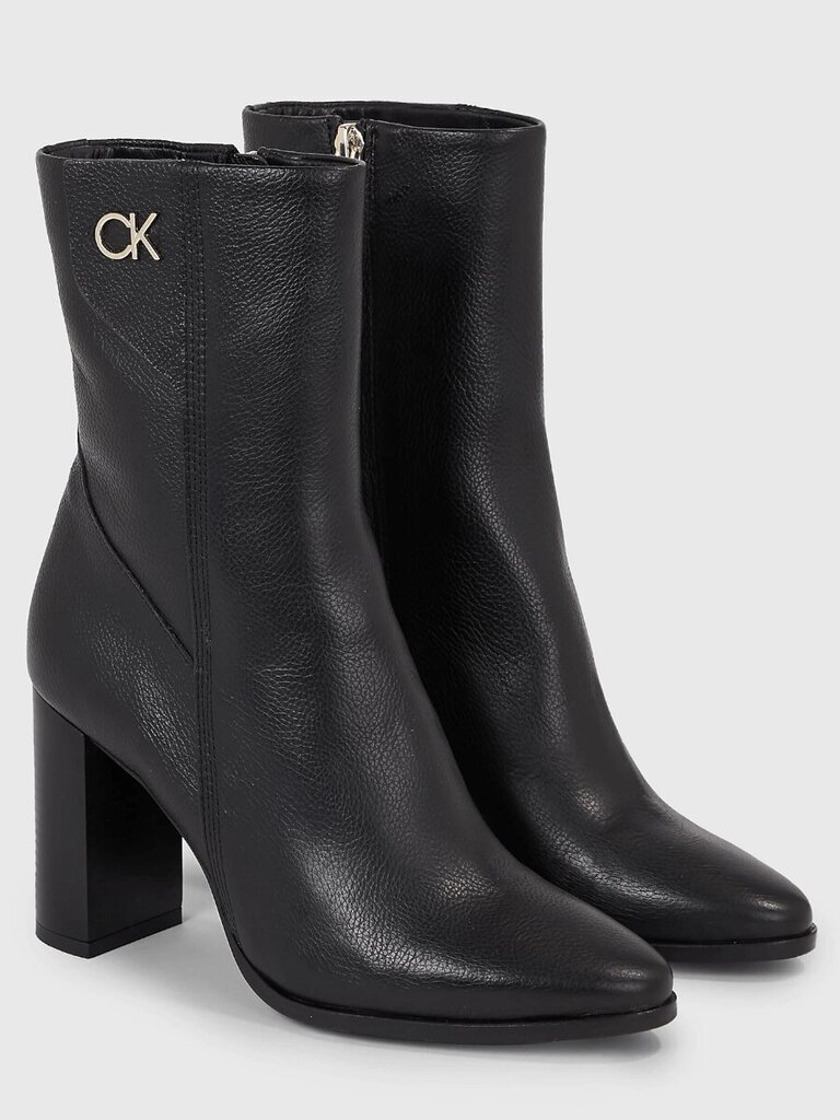 Calvin Klein aulinukai moterims HW0HW01750BEH, juodi цена и информация | Aulinukai, ilgaauliai batai moterims | pigu.lt