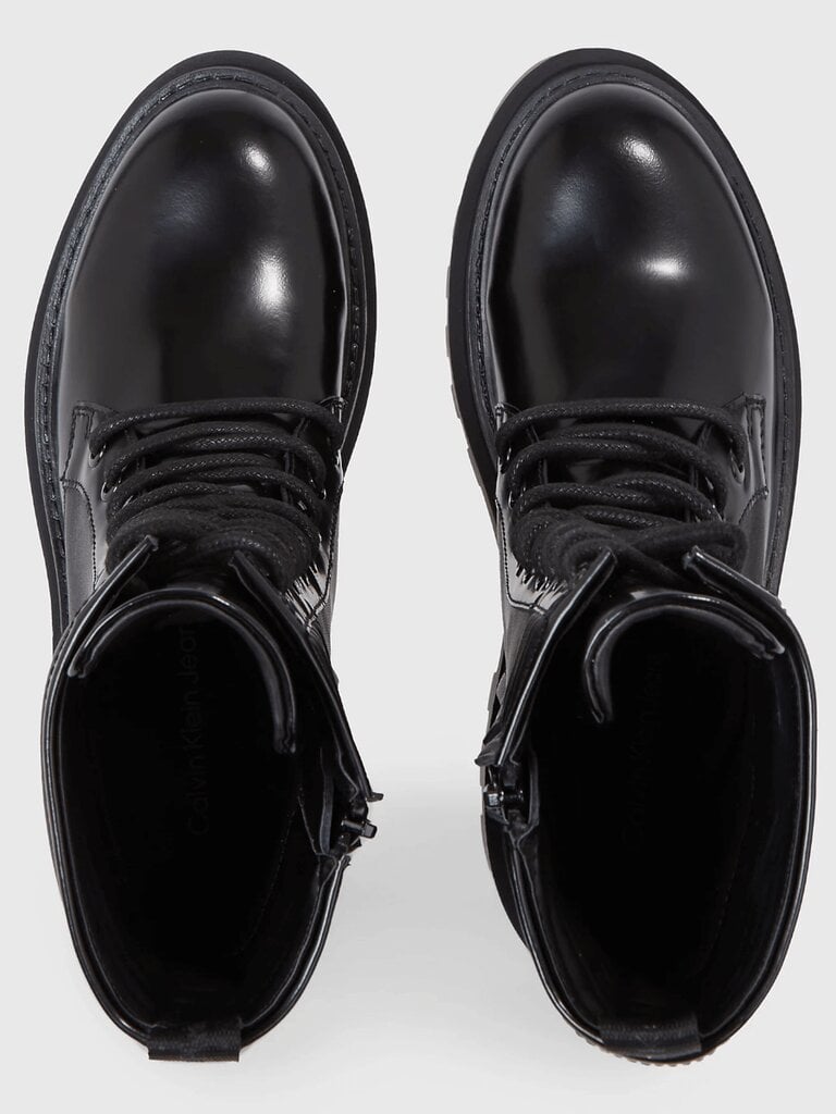 Calvin Klein aulinukai moterims YW0YW011370GT, juodi kaina ir informacija | Aulinukai, ilgaauliai batai moterims | pigu.lt
