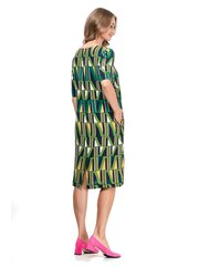 Платье женское Loriata 2549, зеленое цена и информация | Платья | pigu.lt