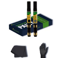 Dažų korektorius ir gruntas Perfect Colours Match Kia Rio Phantom black MZH, 2 x 12 ml цена и информация | Автомобильная краска | pigu.lt