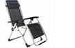 Lauko kėdė-gultas Fluxar home GL0042, juodas kaina ir informacija | Lauko kėdės, foteliai, pufai | pigu.lt