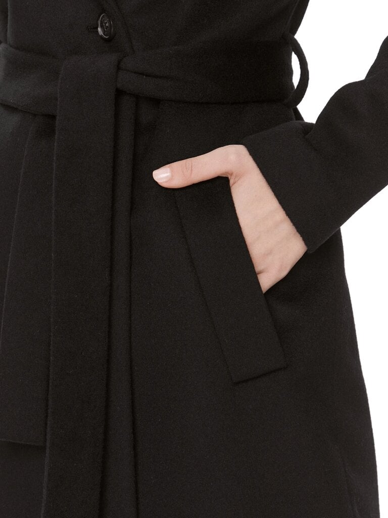 Calvin Klein pasltas moterims K20K205937BEH, juodas kaina ir informacija | Paltai moterims | pigu.lt