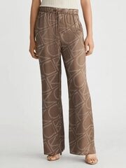 Брюки женские Calvin Klein, коричневые цена и информация | Женские брюки | pigu.lt