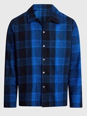 Calvin Klein pižamos marškinėliai vyrams Button Down 000NM2461EFXA, mėlyni kaina ir informacija | Vyriški chalatai, pižamos | pigu.lt