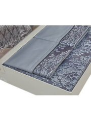 Комплект постельного белья TIVOLYO Sicilia Grey Family 2X160/220+4X50/70 цена и информация | Комплекты постельного белья | pigu.lt