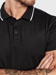 Guess Jeans polo marškinėliai vyrams M2YP25 KARS0 JBLK 563936957, juodi kaina ir informacija | Vyriški marškinėliai | pigu.lt