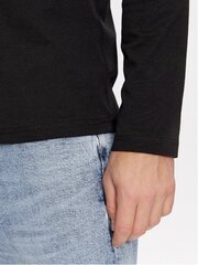 Guess Jeans майка с длинными рукавами M4RI07 I3Z14 JBLK, черная цена и информация | Футболка мужская | pigu.lt