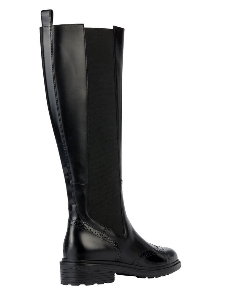 Geox ilgaauliai batai moterims Walk Pleasure 573231580, juodi цена и информация | Aulinukai, ilgaauliai batai moterims | pigu.lt