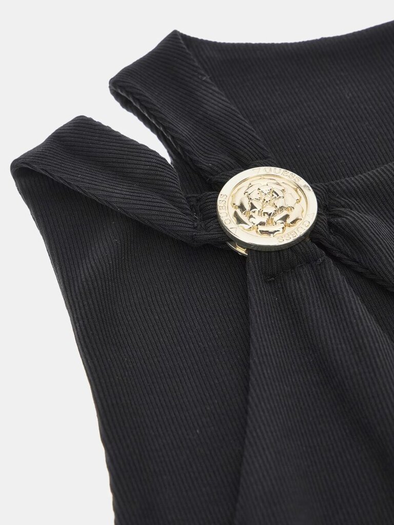 Guess suknelė moterims W4RK58 KAQL2 JBLK, juoda цена и информация | Suknelės | pigu.lt