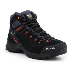 Žygio batai vyrams Salewa 61384-0996, juodi цена и информация | Мужские ботинки | pigu.lt