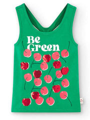 Marškinėliai mergaitėms Boboli 418047, žali kaina ir informacija | Marškinėliai mergaitėms | pigu.lt
