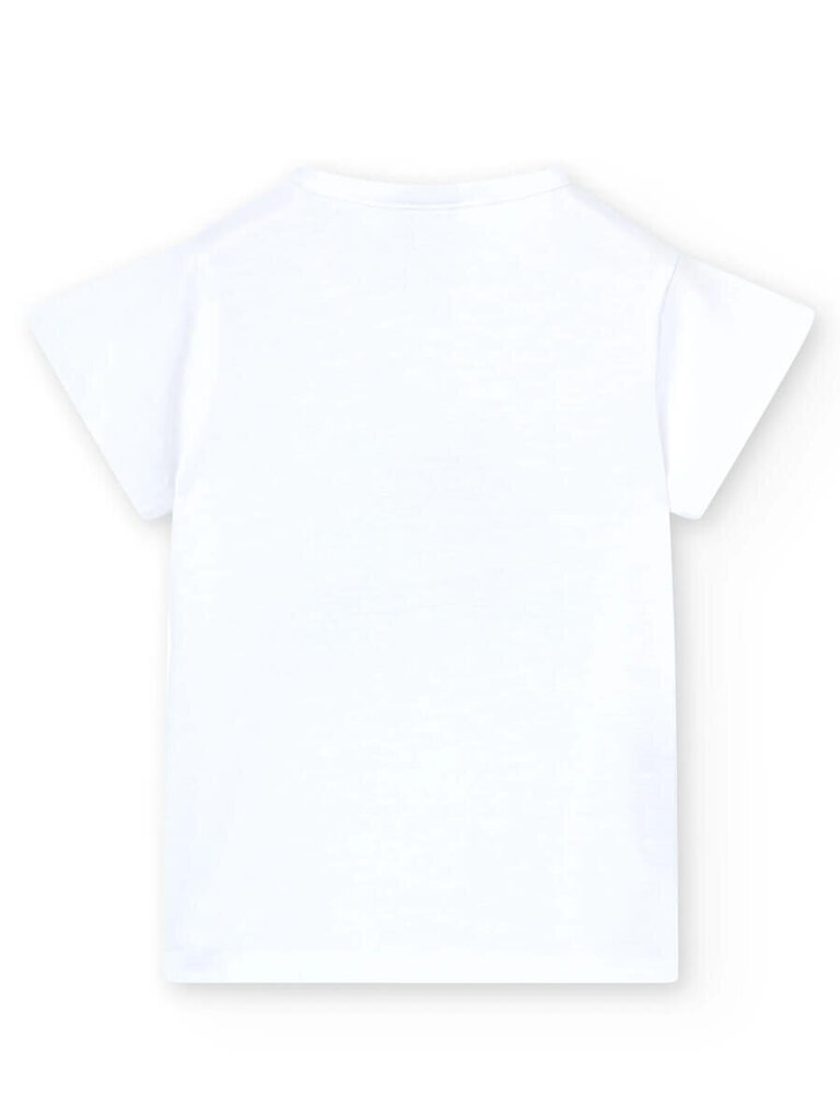 Marškinėliai mergaitėms Boboli 458074, balti kaina ir informacija | Marškinėliai mergaitėms | pigu.lt