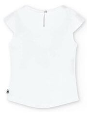 Marškinėliai mergaitėms Boboli 728445 520239703, balti kaina ir informacija | Marškinėliai mergaitėms | pigu.lt