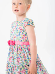 Платье BOBOLI Flower Print Blue 708173 520239587 цена и информация | Платья для девочек | pigu.lt