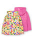 Striukė mergaitėms Boboli Flower Print 408204 520239224, įvairių spalvų kaina ir informacija | Striukės, paltai mergaitėms | pigu.lt