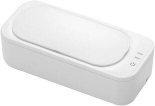 Aqualin UCM-001 Ультразвуковая чистящая ванна, 350 мл, 18 Вт, 47 кГц, белая цена и информация | Инвентарь для уборки и принадлежности | pigu.lt