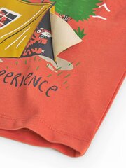 Футболка для мальчика Boboli, оранжевая цена и информация | Рубашка для мальчиков | pigu.lt