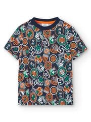 Marškinėliai mergaitėms Boboli 508104, įvairių spalvų kaina ir informacija | Marškinėliai berniukams | pigu.lt