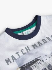 Футболка BOBOLI White 508115 520239416 цена и информация | Рубашка для мальчиков | pigu.lt