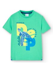 Marškinėliai berniukams Boboli 528016, žali kaina ir informacija | Marškinėliai berniukams | pigu.lt