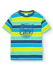 Футболка BOBOLI Stripes 528050 520239512 цена и информация | Рубашка для мальчиков | pigu.lt