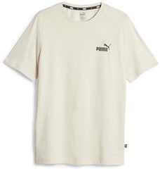 Puma Marškinėliai Vyrams Ess Small Logo Tee Beige 586669 88 586669 88/XL kaina ir informacija | Džemperiai vyrams | pigu.lt