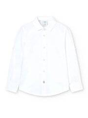 Рубашка для мальчика Boboli White 738031 520239746, белый цена и информация | Рубашка для мальчиков | pigu.lt