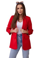 Женский блейзер цвета, темно-бордовый цена и информация | Женские пиджаки | pigu.lt