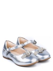 Туфли для девочек Bibi Silver 1171052 520713577, серебряный цена и информация | Детские туфли | pigu.lt