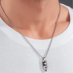 Police Bullet Necklace  For Men PEAGN0034102 PEAGN0034102 цена и информация | Украшения на шею | pigu.lt