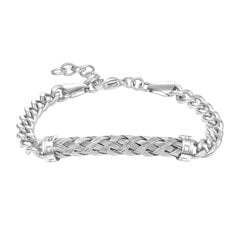 Apyrankė Police Crossed Bracelet For Men PEAGB0032402 PEAGB0032402 kaina ir informacija | Kaklo papuošalai | pigu.lt