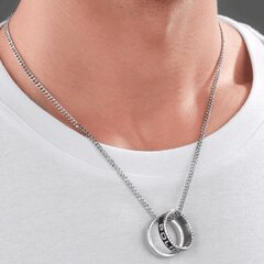 Police Duo Necklace For Men PEAGN0032701 PEAGN0032701 цена и информация | Мужские украшения | pigu.lt