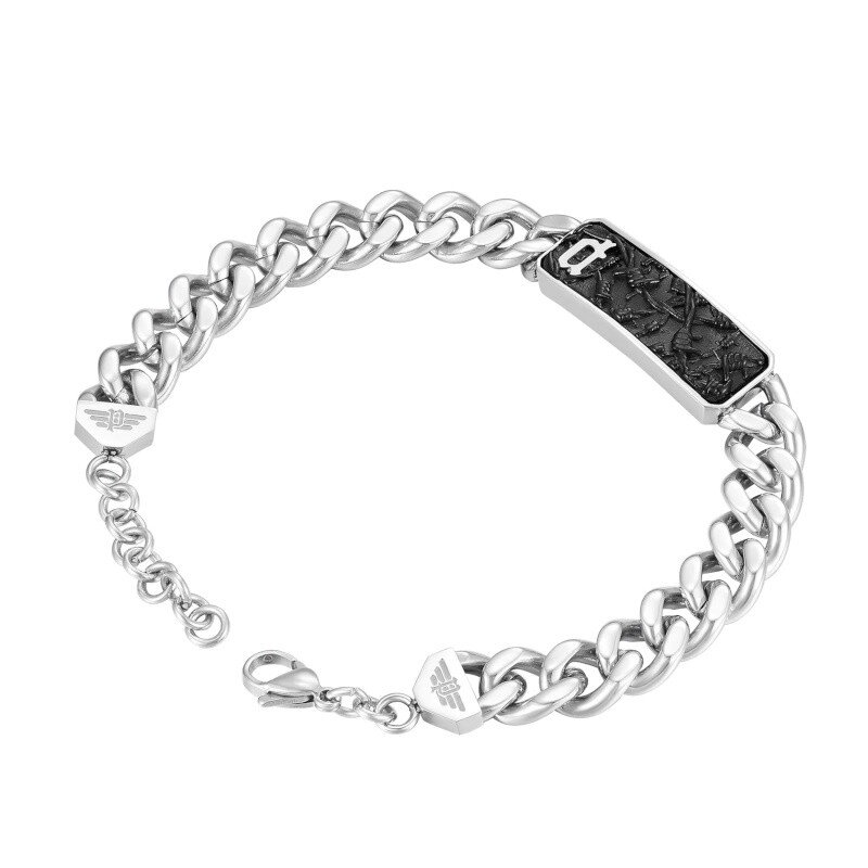 Apyrankė Police Wire Bracelet By Police For Men PEAGB0033801 PEAGB0033801 kaina ir informacija | Kaklo papuošalai | pigu.lt