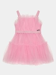 Платье для девочки Guess Jeans Sl Mesh Dress_Ceremo J4RK22 KC3F0 G65F 520916020, розовый цена и информация | Платья для девочек | pigu.lt