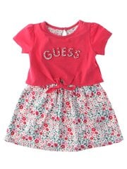 Платье Guess Jeans Str. Jersey Ss Dress K4RK06 K6YW3 G5A3 520916198, красный цена и информация | Платья для девочек | pigu.lt