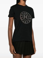 Футболка Karl Lagerfeld Rhinestone Black 240W1700 563760009, черный цена и информация | Женские футболки | pigu.lt