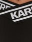 Tamprės moterims Karl Lagerfeld 240W1054, juodos kaina ir informacija | Kelnės moterims | pigu.lt